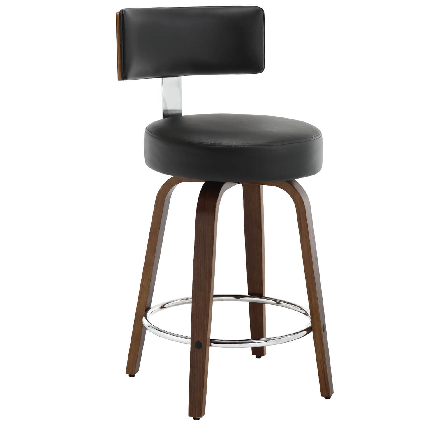 Bar stool with backrest