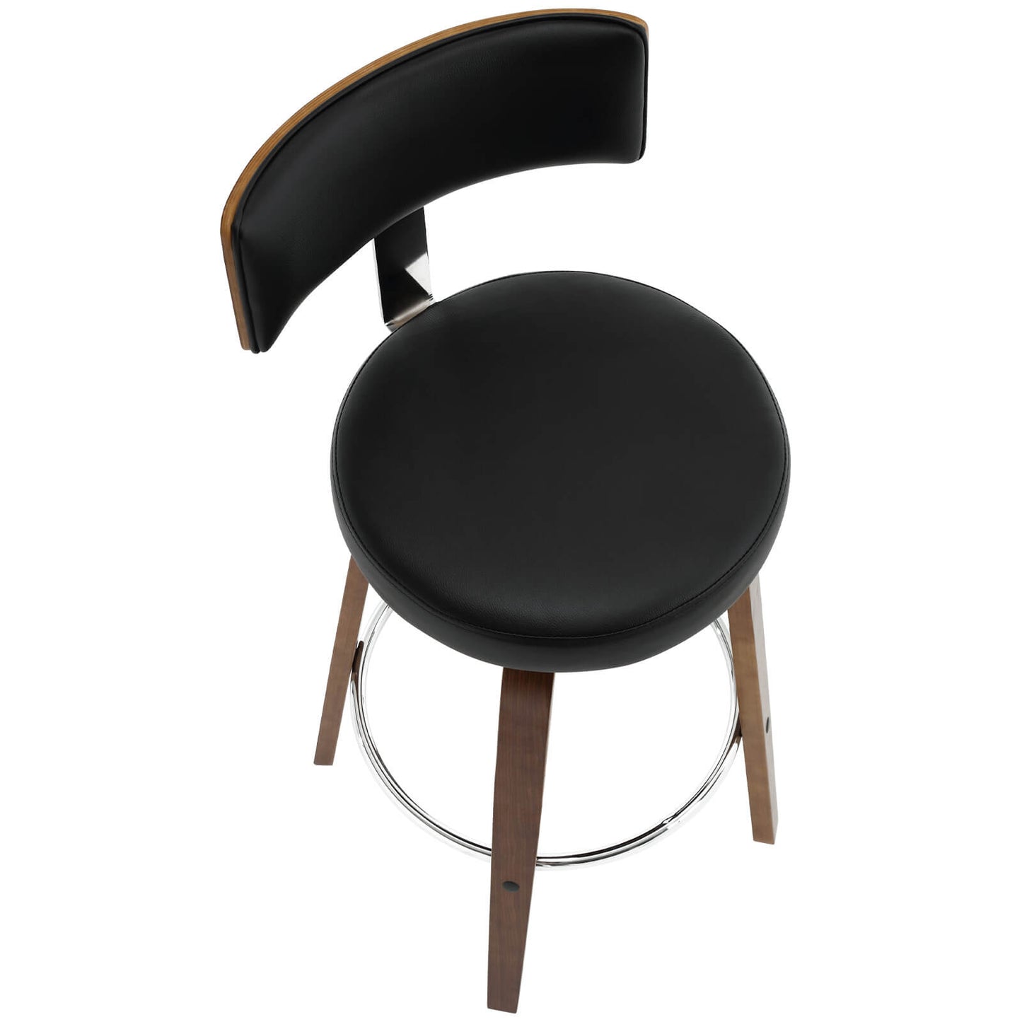 Bar stool with backrest