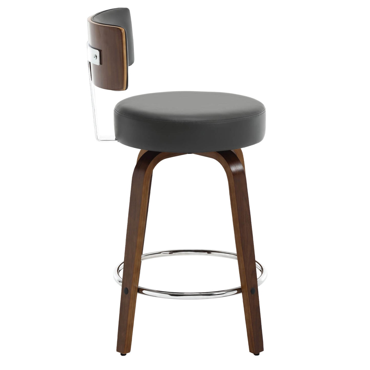 Bar stool with backrest