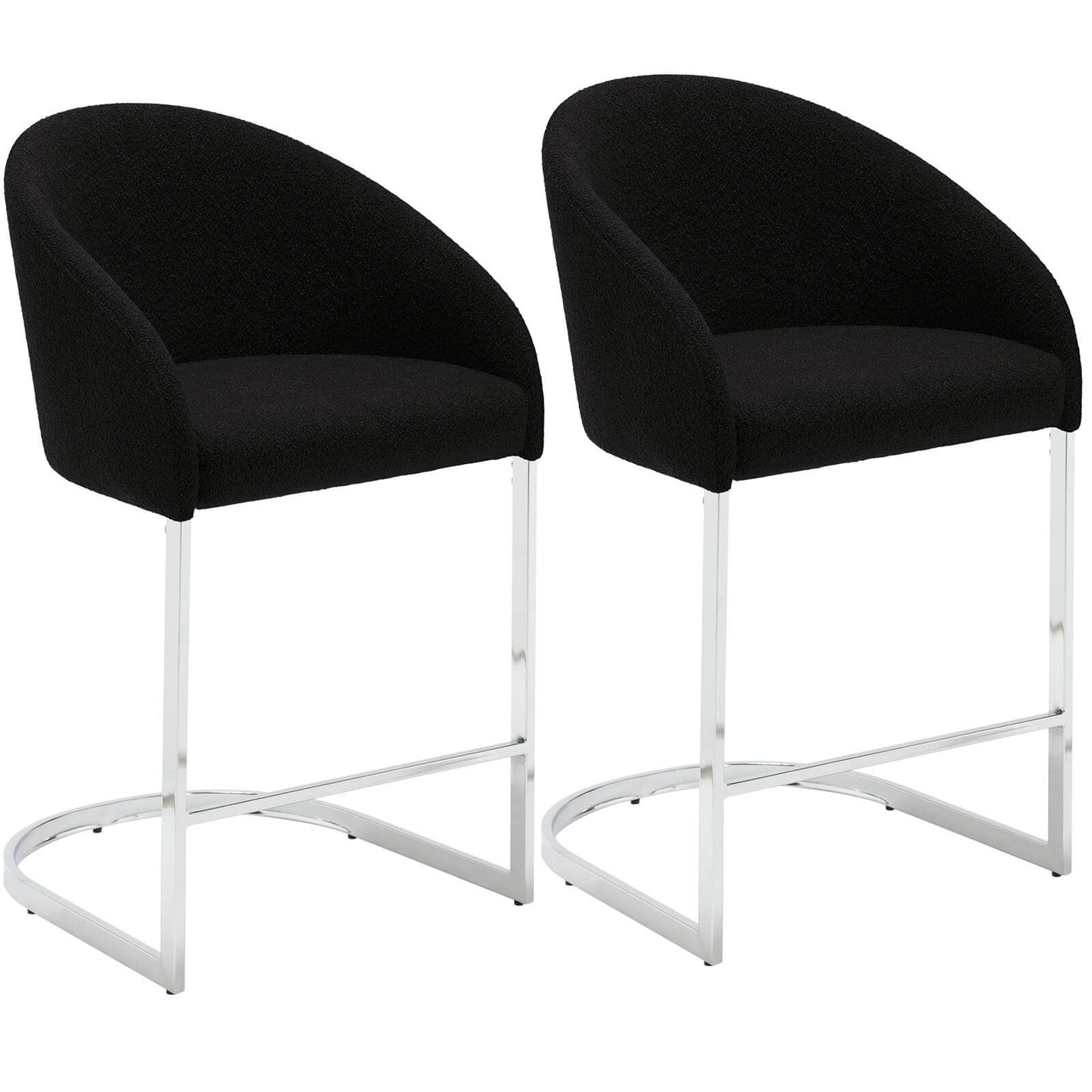 Bar stool with backrest